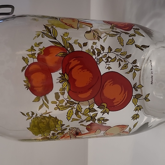 (#1)Vintage ARC France Hinged spice of life Storage Jar Canister 2L - Picture 3 of 6